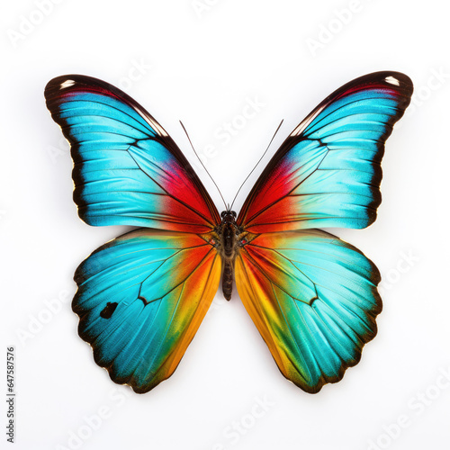 Butterfly isolated on white background © Veniamin Kraskov