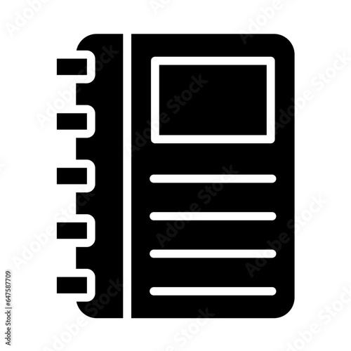 Planner Vector Icon Design Illustration