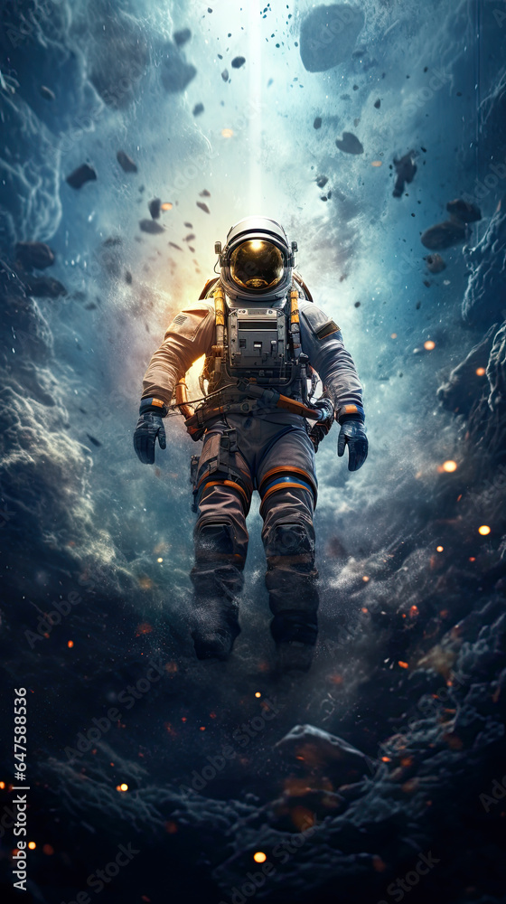 lonely astronaut in time of changes lonely astronaut in time of changes