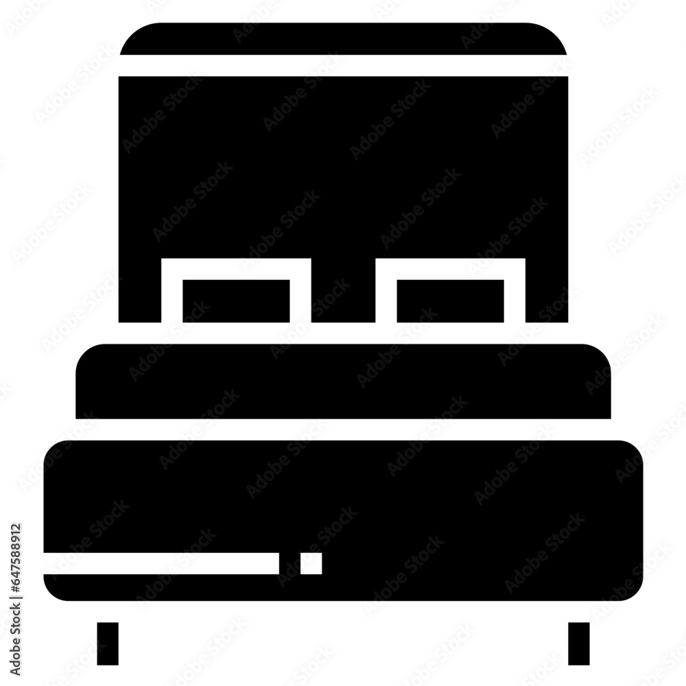 Bed Vector Icon Design Illustration Bed Vector Icon Design Illustration