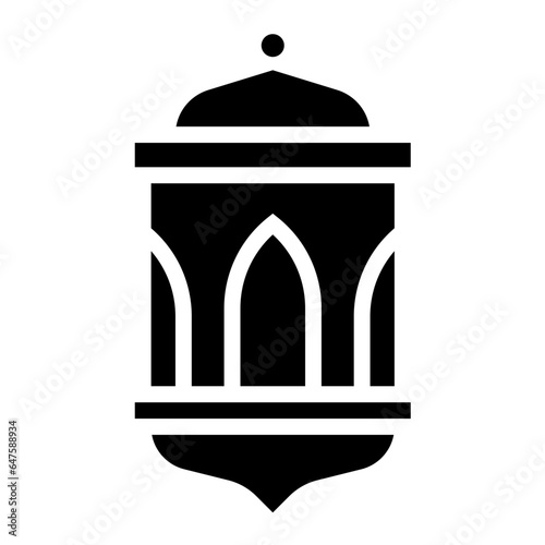 Lantern Vector Icon Design Illustration