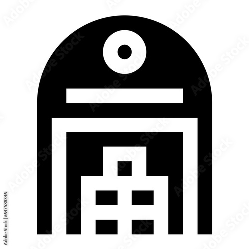 Warehouse Vector Icon Design Illustration