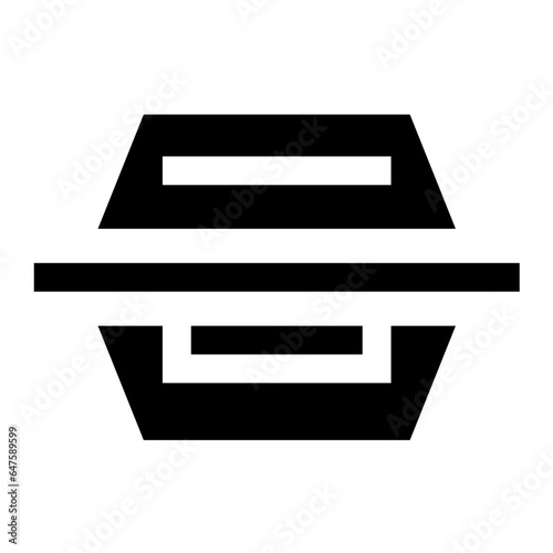 Lunch Vector Icon Design Illustration