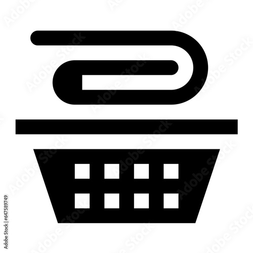 Washcloth Vector Icon Design Illustration