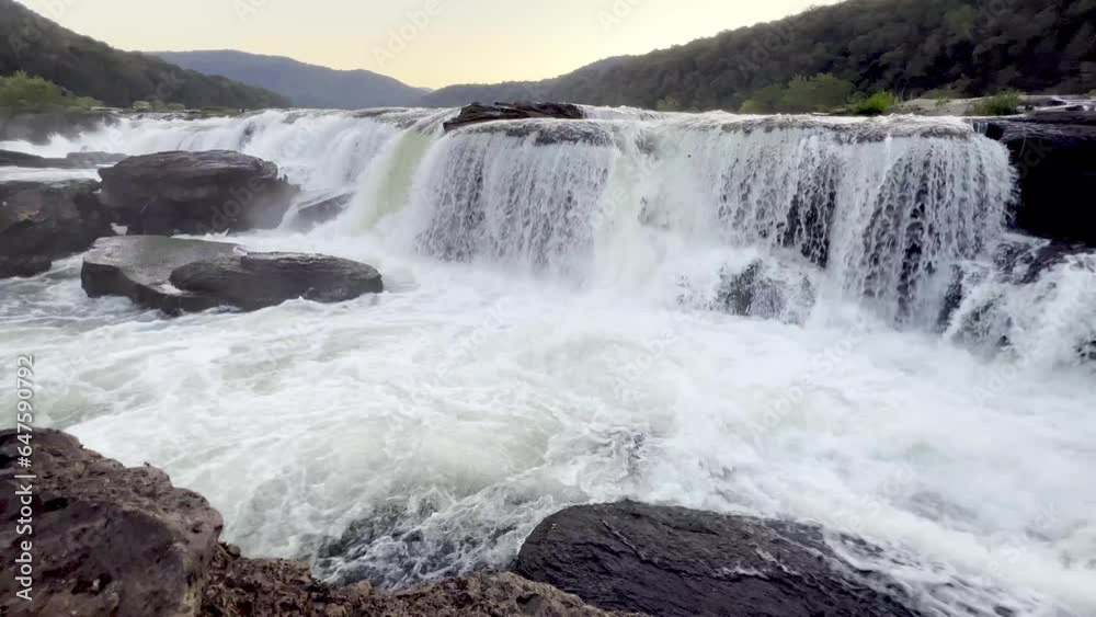 sandstone falls waterfall in west virginia sandstone falls waterfall in west virginia