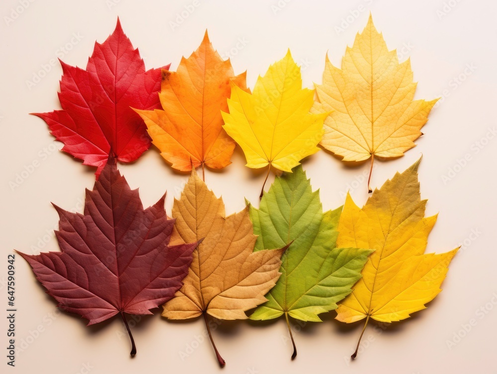 Note featuring a vibrant autumn color palette.