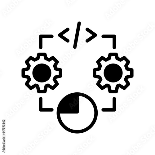 Coding preferences Vector Icon

