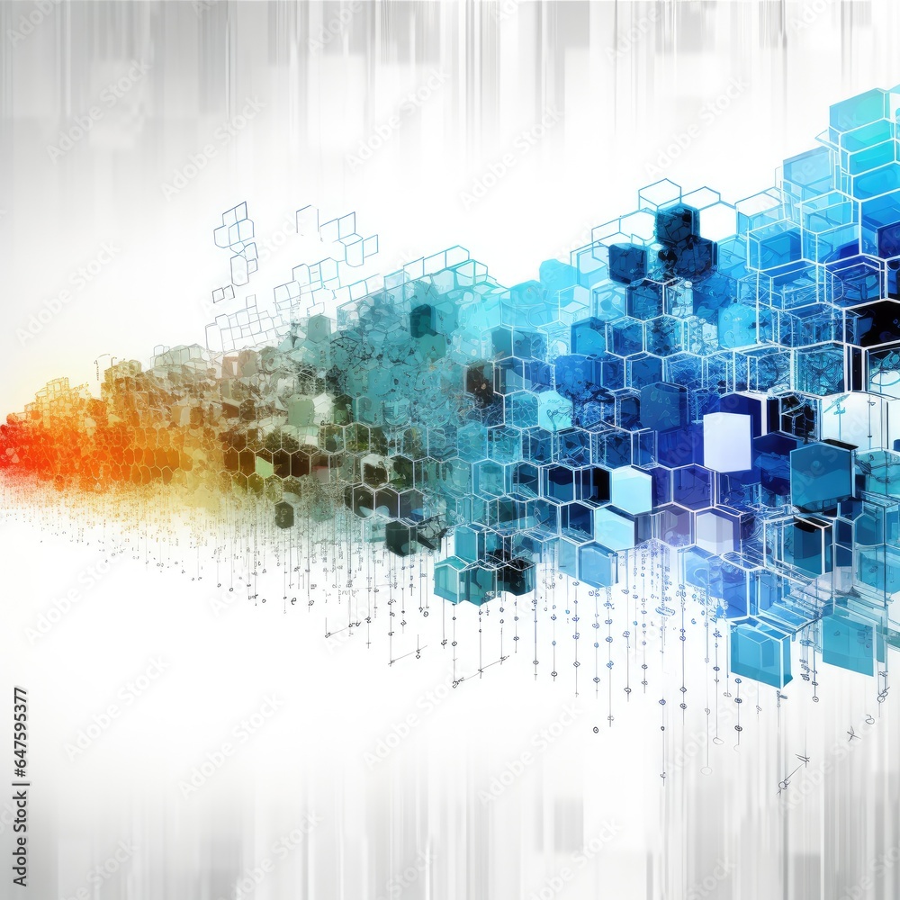 abstract background with squares abstract background with squares