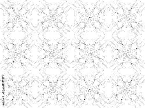 Wallpaper Mural pattern with snowflakes Torontodigital.ca