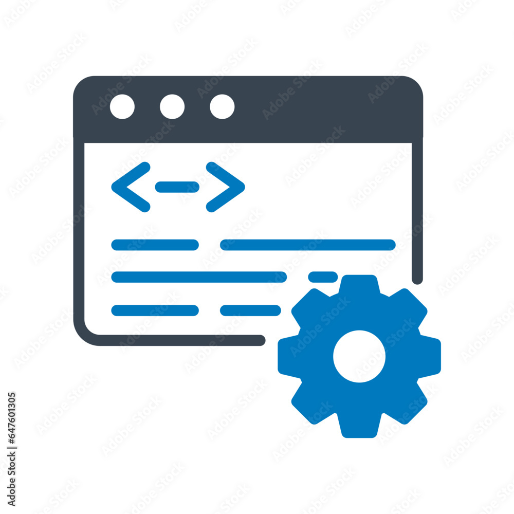 Coding preferences Vector Icon
Coding preferences Vector Icon