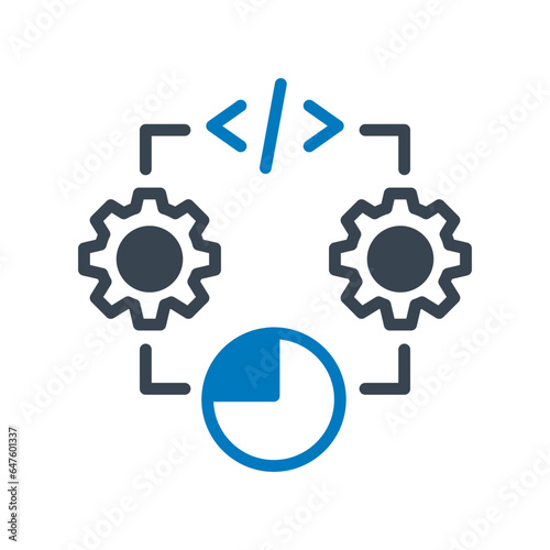 Coding preferences Vector Icon

