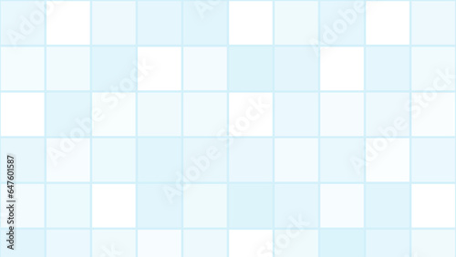 Blue abstract square mosaic background