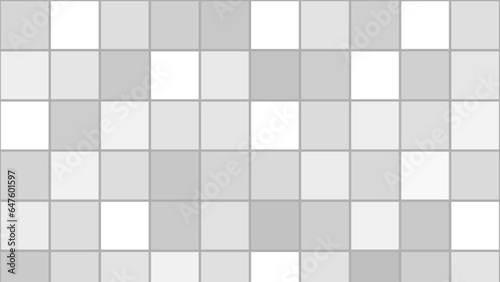 Grey abstract square mosaic background