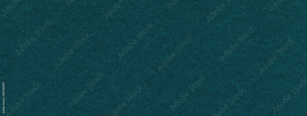 Texture of craft dark green and emerald paper background colors, macro. Structure of vintage kraft teal cardboard. - obrazy, fototapety, plakaty 