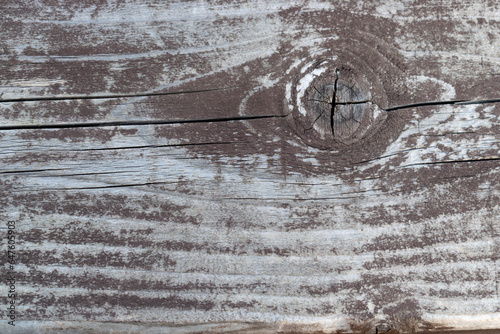 Gray aged wood background close up.