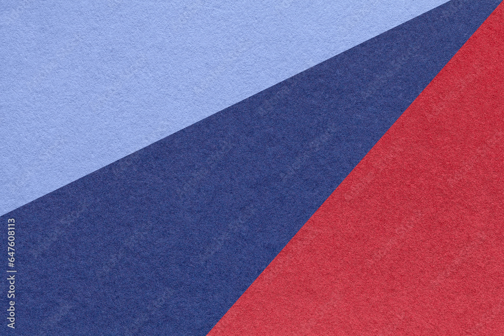 Texture of old craft very peri, navy blue and red color paper background, macro. Vintage abstract wine cardboard Texture of old craft very peri, navy blue and red color paper background, macro. Vintage abstract wine cardboard