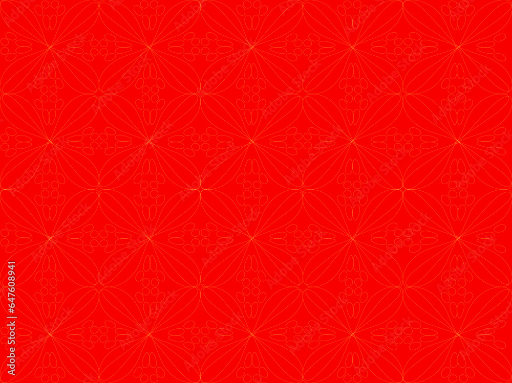 red pattern with flowers red pattern with flowers