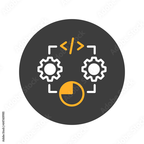 Coding preferences Vector Icon


