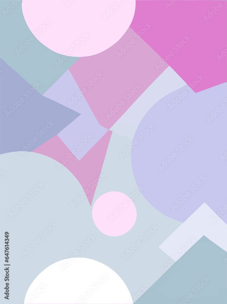 Moon geometric aesthetic background, abstract backgrounds Moon geometric aesthetic background, abstract backgrounds