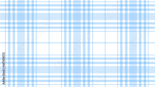 White and blue plaid fabric texture