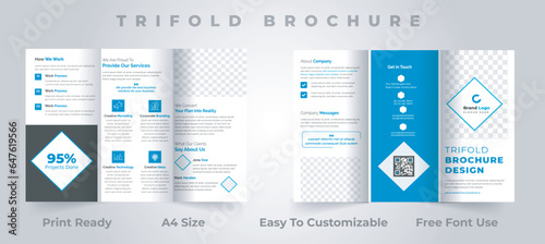 trifold brochure template 