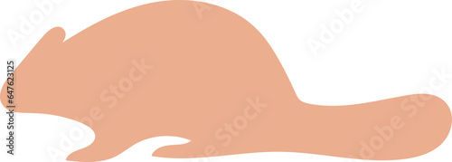 Chinchilla Animal Silhouette