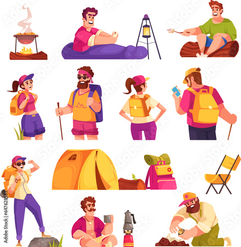 Camping Flat Set