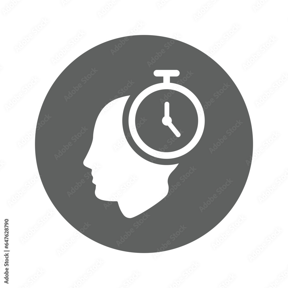 Mind Timer icon. Mind Timer icon.