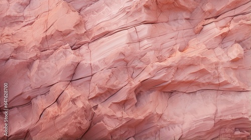 Surface of natural salmon pink stone