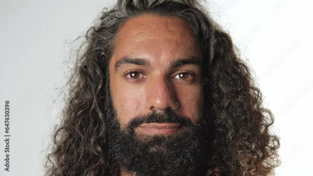 A lot of international people headshots close up. Mix gender. Multiethnic race unity concept. Multiracial person face look camera. Multicultural man. Many different portrait. Multinational community.