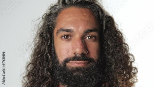 A lot of international people headshots close up. Mix gender. Multiethnic race unity concept. Multiracial person face look camera. Multicultural man. Many different portrait. Multinational community.