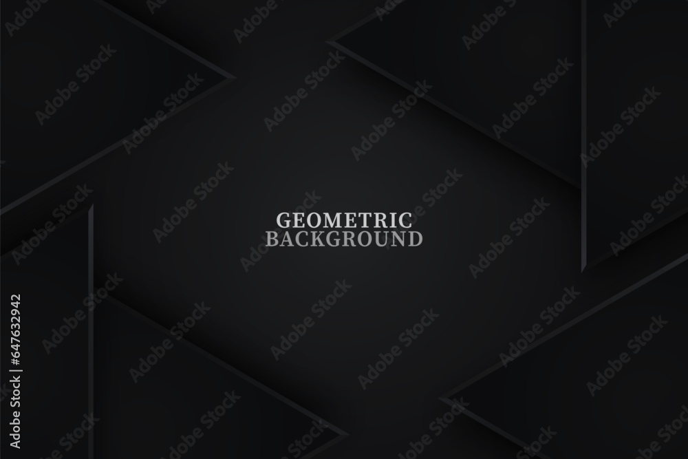 Abstract vector background black geometric. Abstract vector background black geometric.