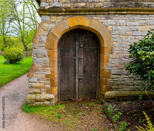 Old Church Doors and Gothic Architecture, in the UK © David