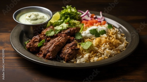 Beef briyani, a pakistani cuisine