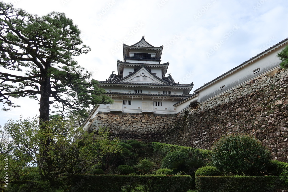A Japanese Castle : Kochi-jyo Castle in Kochi City in Kochi Prefecture 日本のお城:高知県高知市にある高知城 A Japanese Castle : Kochi-jyo Castle in Kochi City in Kochi Prefecture 日本のお城:高知県高知市にある高知城