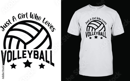 Volleyball t-shirt design
