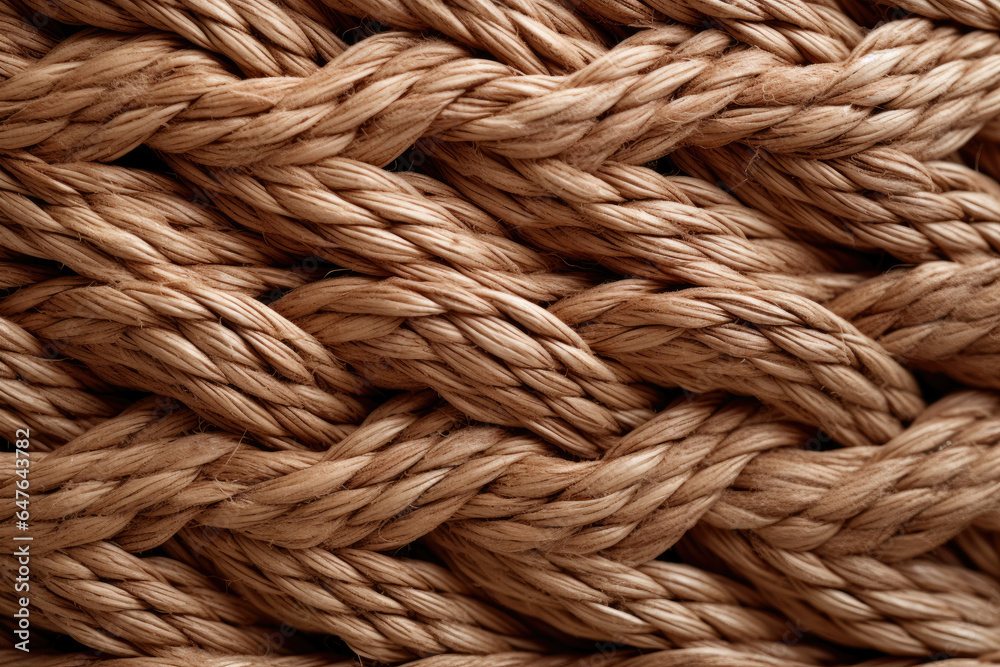 Delving into the Intricate Woven Patterns: A Close-Up Exploration of the Organic Texture and Intricate Design of Braided Twine, Revealing Detailed Patterns and Tactile Beauty. Delving into the Intricate Woven Patterns: A Close-Up Exploration of the Organic Texture and Intricate Design of Braided Twine, Revealing Detailed Patterns and Tactile Beauty.