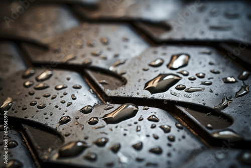 Macro Exploration of Intricate Metal Beauty: Revealing Delicate Details and Shimmering Glimmers in a Reflective, Textured Macro Shot