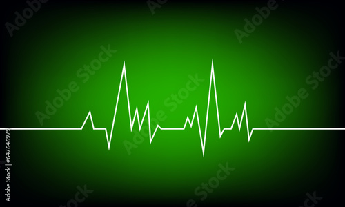 heartbeat diogram background design