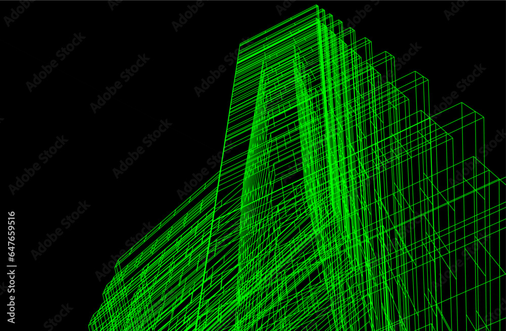 Modern architectural background 3d rendering Modern architectural background 3d rendering