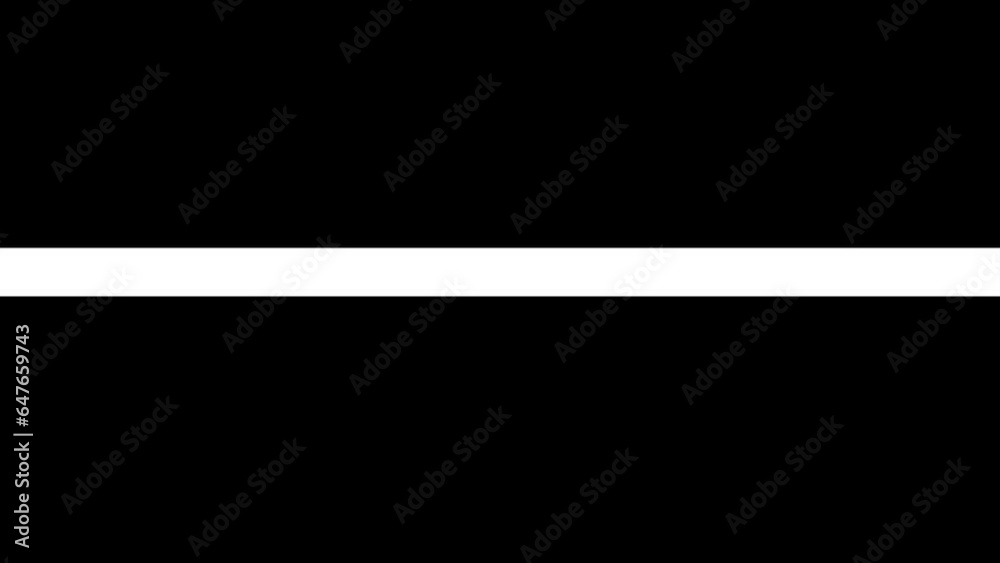 Black and white background transition animation