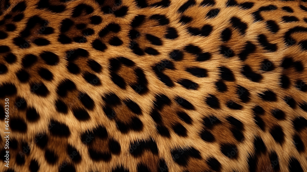 Leopard skin texture, Generative AI Leopard skin texture, Generative AI
