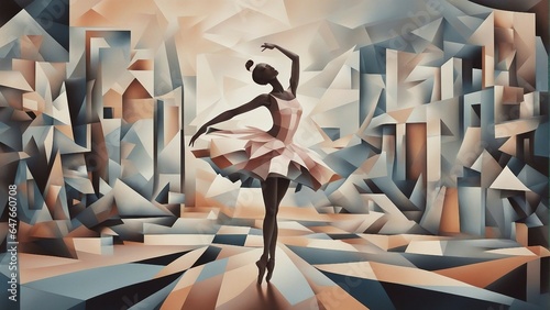Cubist Ballerina 