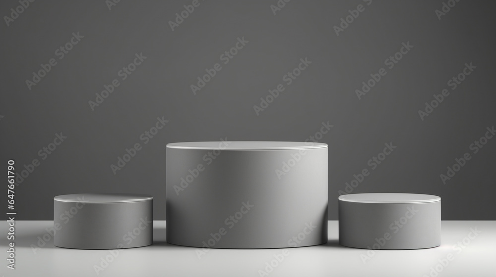 Coasters are round on a neutral background. Coasters are round on a neutral background.