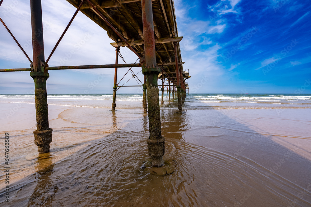 Saltburn by the Sea scenery and beach activities Saltburn by the Sea scenery and beach activities
