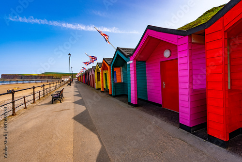Saltburn by the Sea scenery and beach activities 