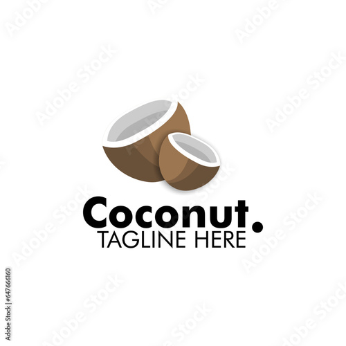 COCONUT LOGO DESIGN FOR BEVERAGE COMPANIES
