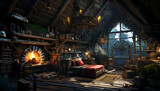 Enchanting Pirate's Hideaway, Discover the allure of a beautiful cabin amidst pirate intrigue