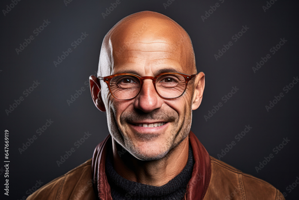Elegant handsome man wearing glasses. Studio fashion portrait. Elegant handsome man wearing glasses. Studio fashion portrait.