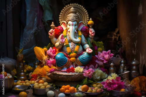 Lord Ganesha, Indian Ganesh festival